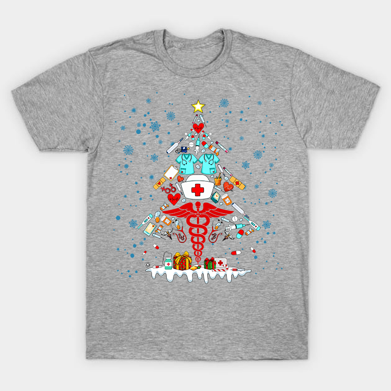 What A Nurse Need Most Is Some Snow On Christmas Nurse T-Shirt