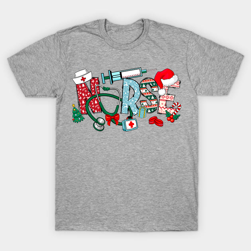 Christmas Crew Nurse T-Shirt