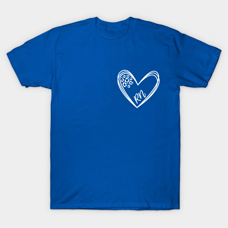 Simple Love RN Nurse T-Shirt