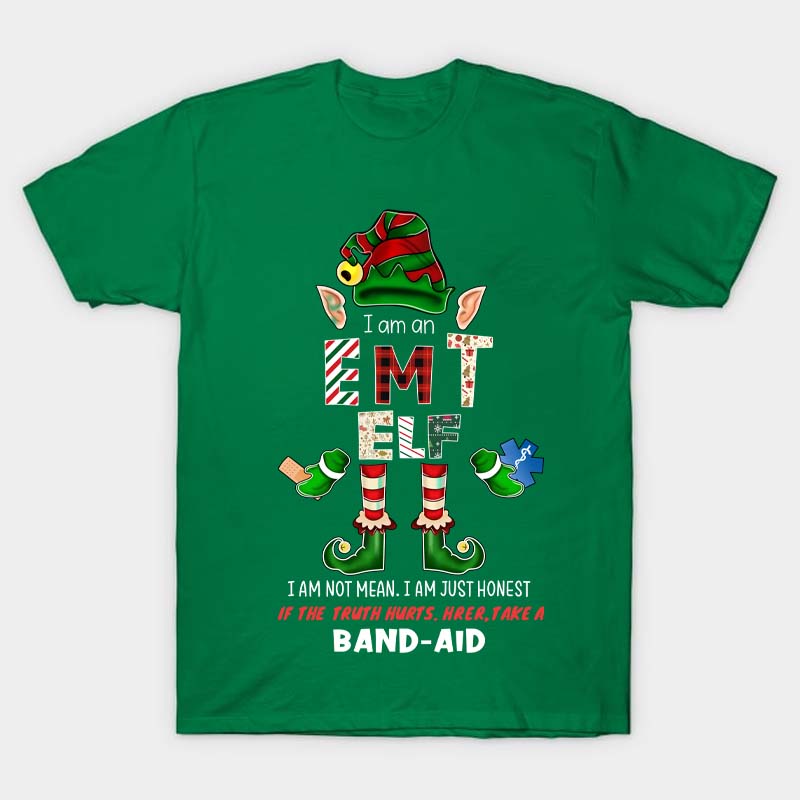 Personalized I Am A Nurse Elf Nurse T-Shirt