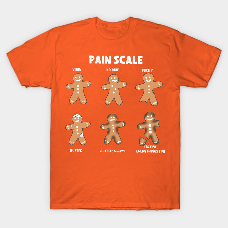 Pain Scale Nurse T-Shirt