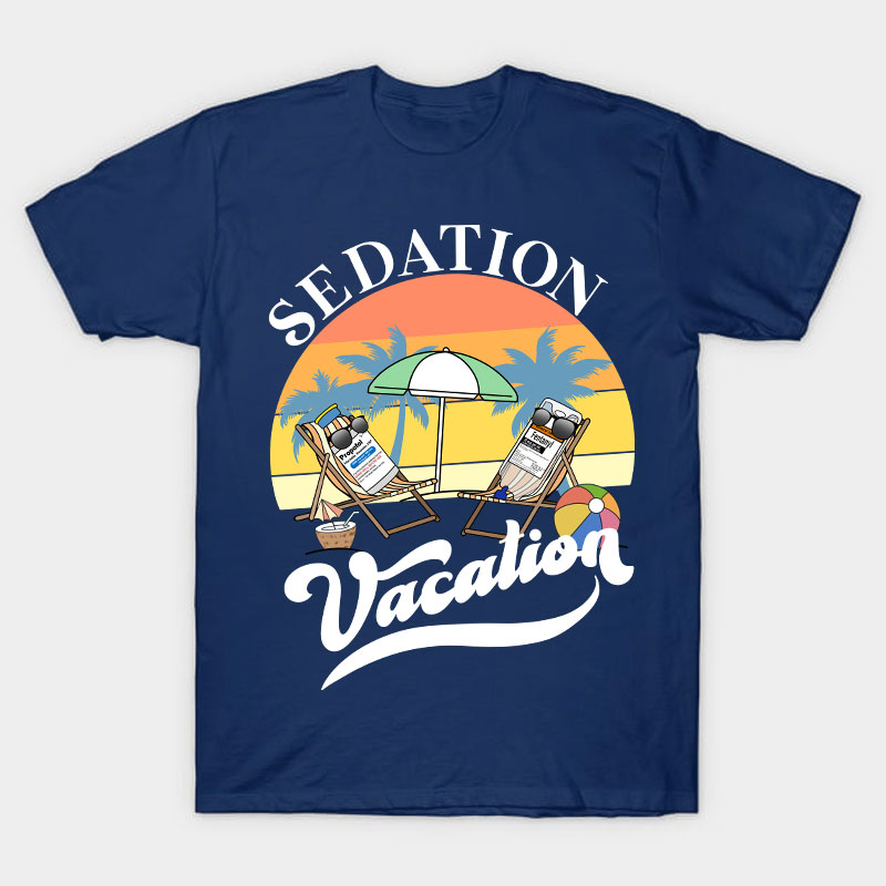Sedation Vacation Nurse T-Shirt