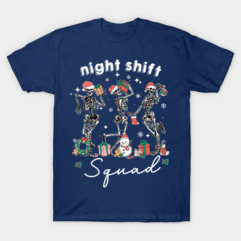 Night Shift Squad Nurse T-Shirt