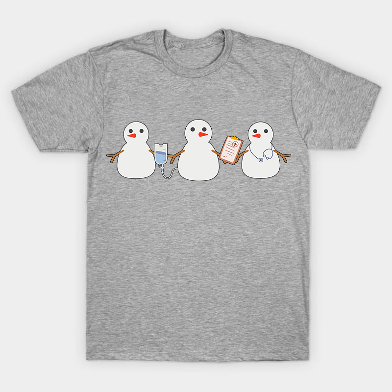 Snowmans Nurse T-Shirt