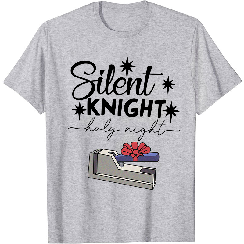 Silent Knight Holy Night Nurse T-Shirt