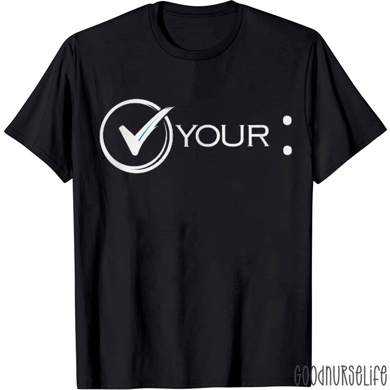 Check Your Colon Colon Cancer Awareness T-shirt
