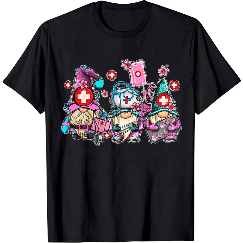 Valentine Gnome Nurse T-Shirt