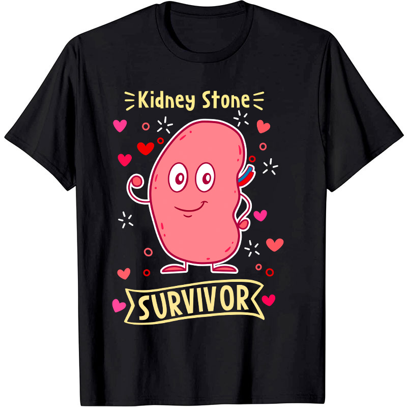 Kidney Stone Survivor Nurse T-Shirt