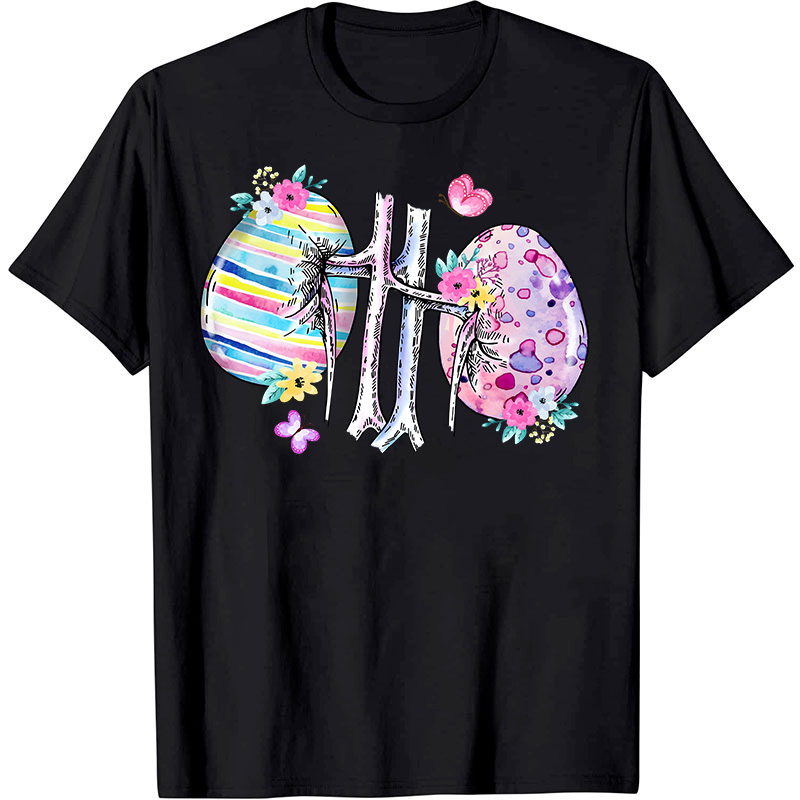 Floral Kidney Nurse T-Shirt