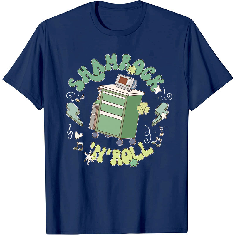 Shamrock N Roll Nurse T-Shirt