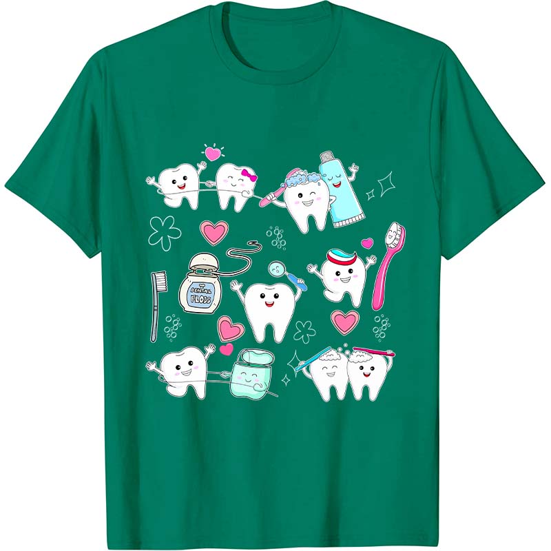 Happy Little Teeth Nurse T-Shirt