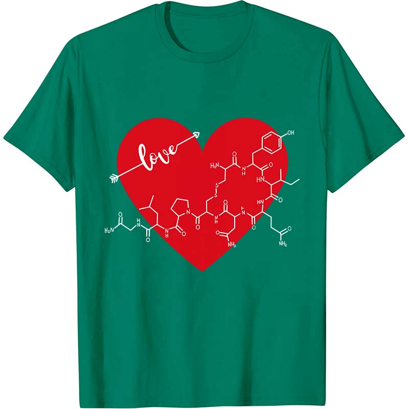 Oxytocin Valentine's Day Nurse T-Shirt