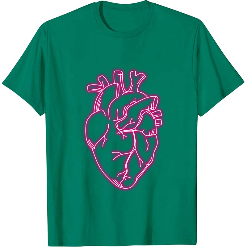 Iridescent Heart Nurse T-Shirt