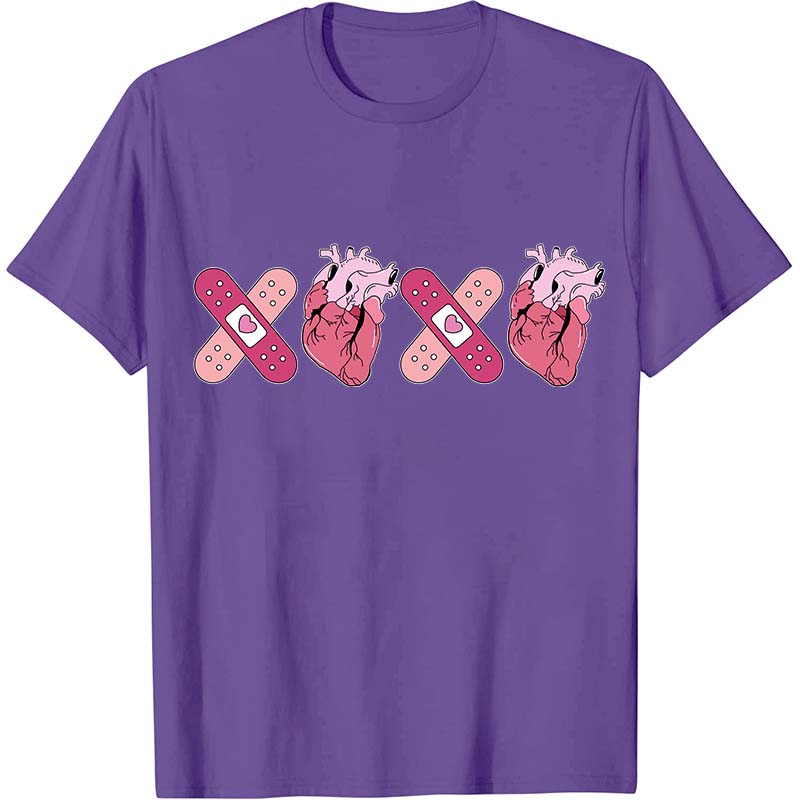 XOXO Heart Nurse T-Shirt