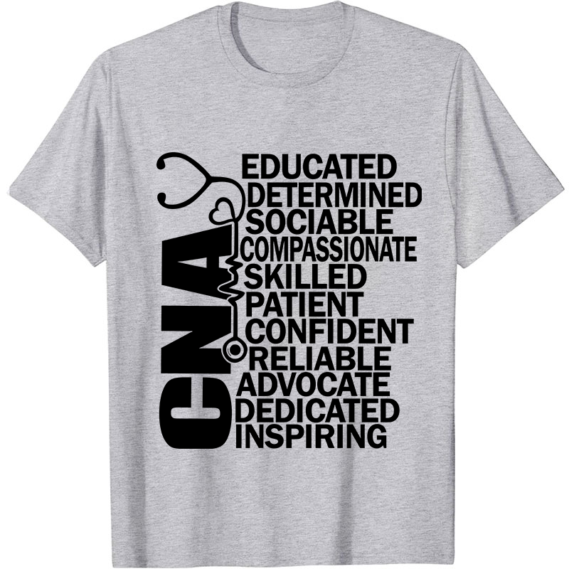 CNA Stethoscope Nurse T-Shirt