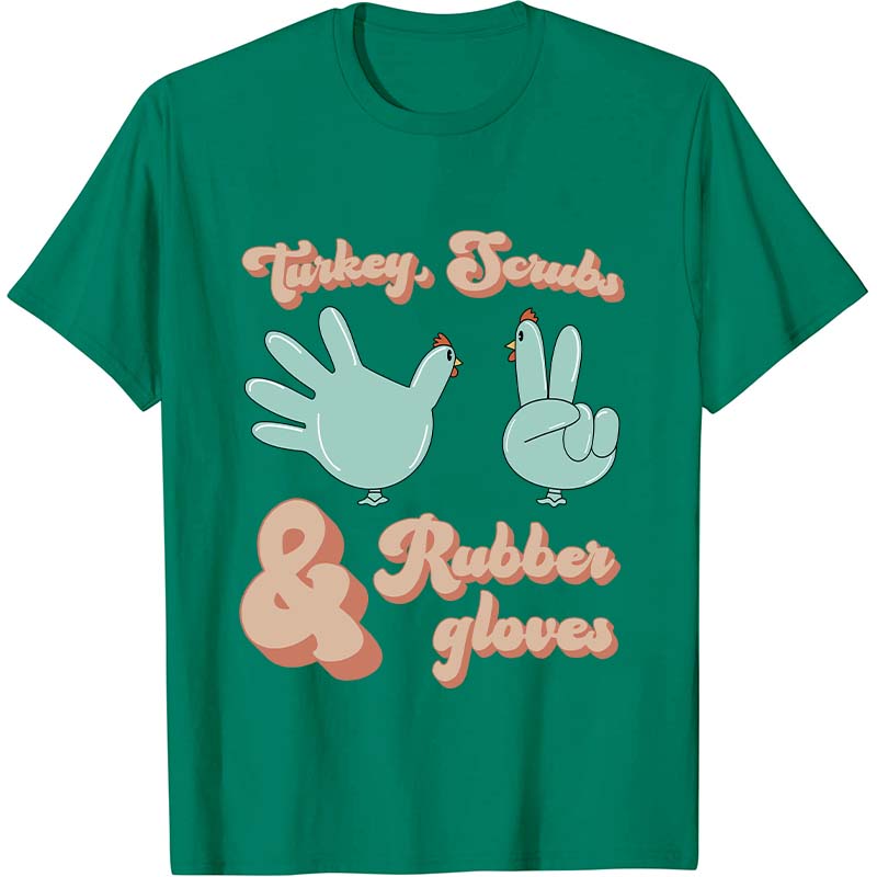 Turkey Scrubs Nurse T-Shirt