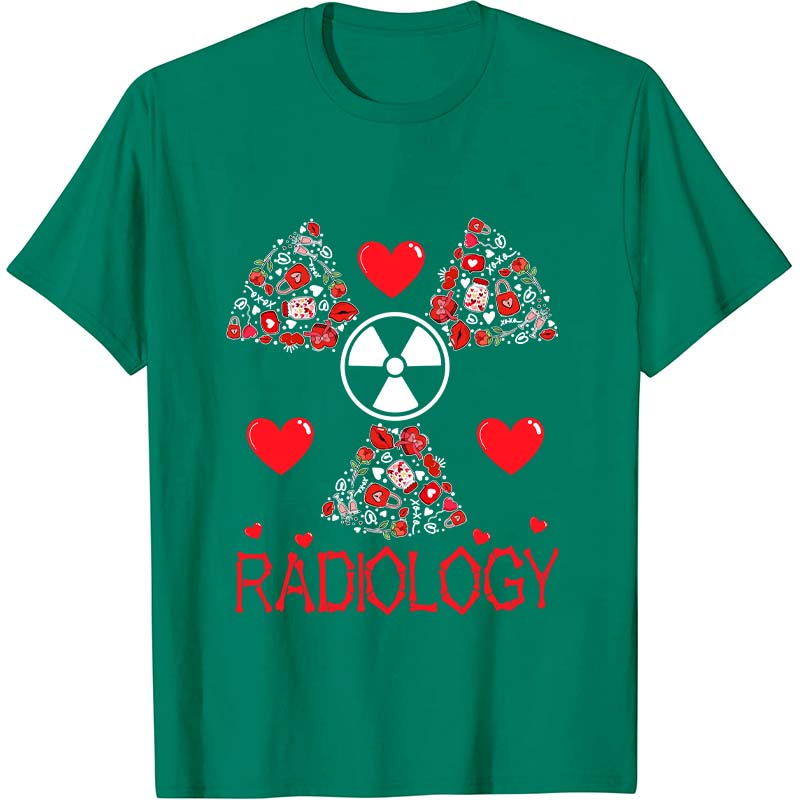 Radiology Valentine Nurse T-Shirt