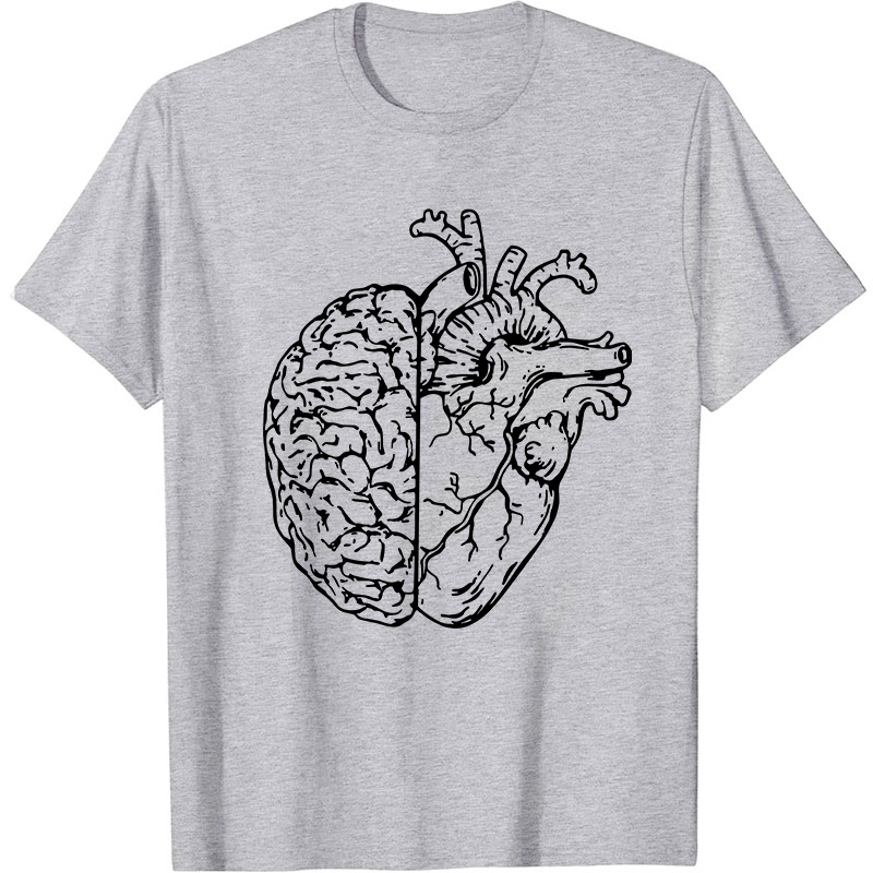 Anatomical Heart Nurse T-Shirt