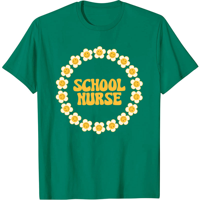 Flowers School Nurse T-Shirt
