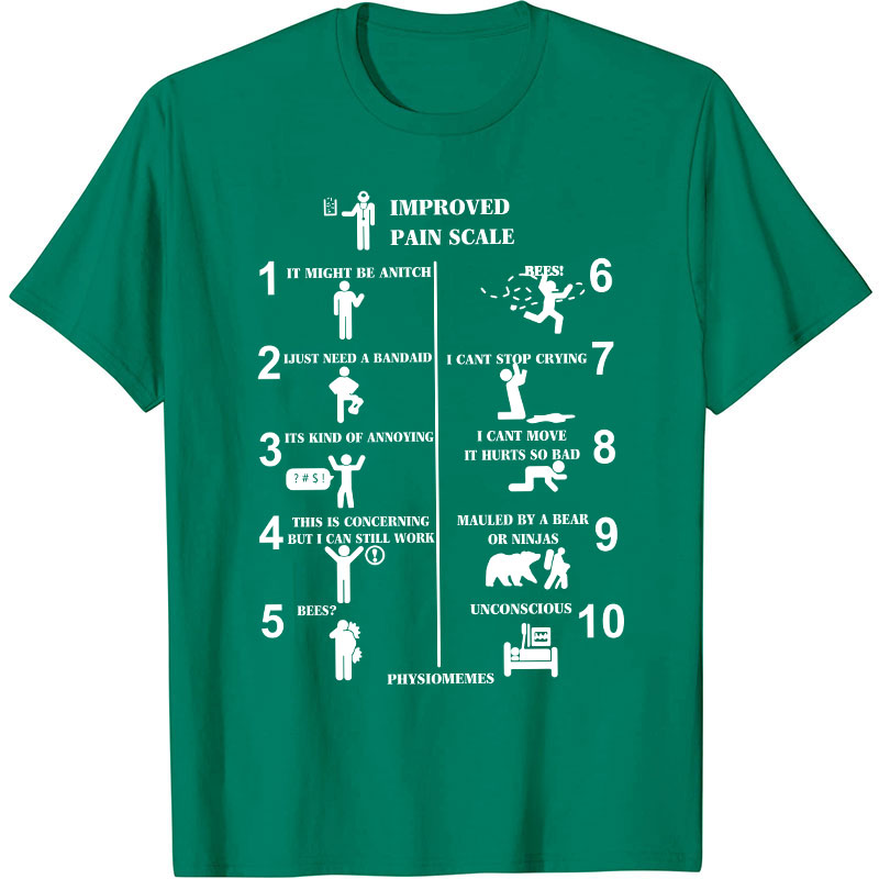 Improved Pain Scale Nurse T-Shirt