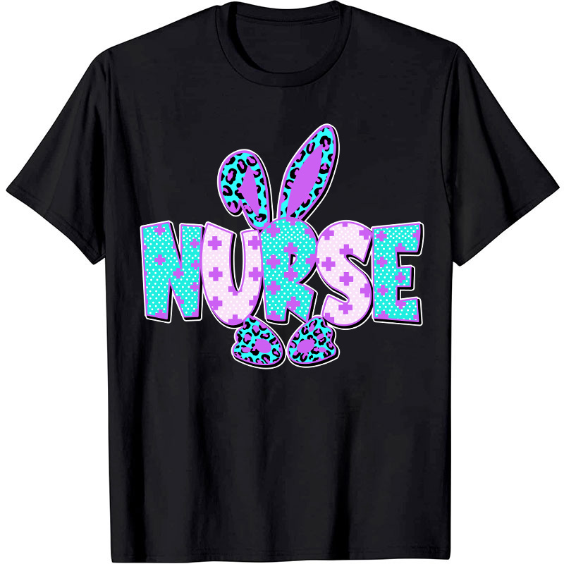 Colorful Bunny Nurse T-Shirt