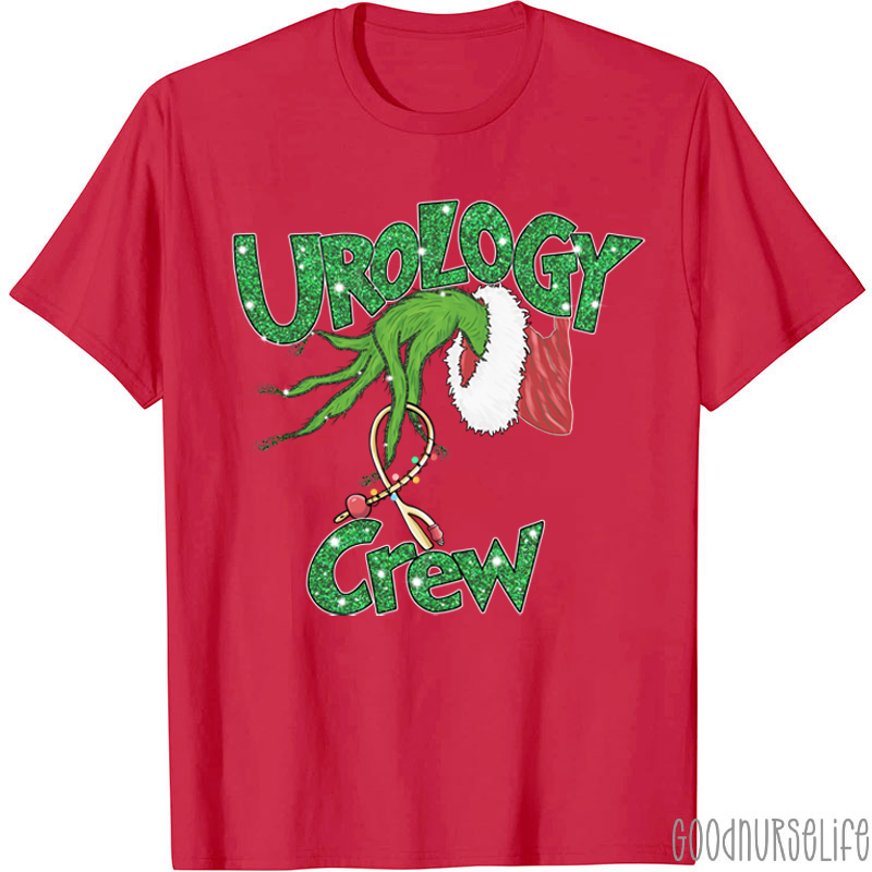 Urology Christmas Crew Nurse T-Shirt