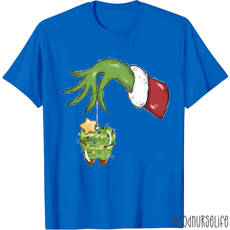 Steal Your Teeth Christmas Nurse T-shirt