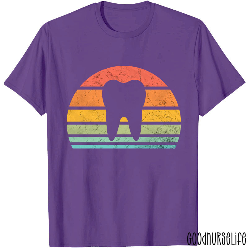 Vintage Dental Tooth Nurse T-Shirt