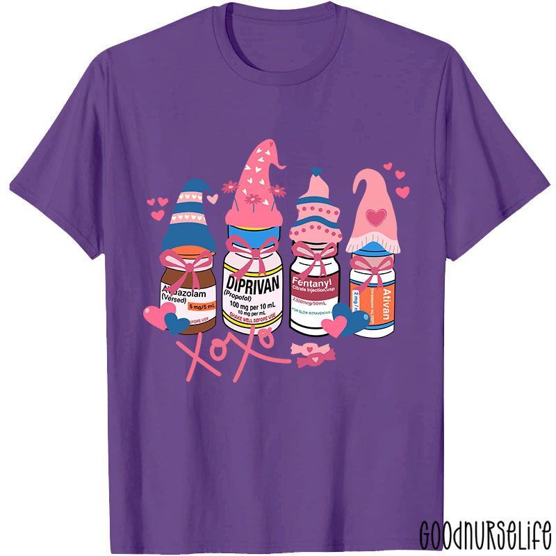 Valentine's Day Together Nurse T-Shirt