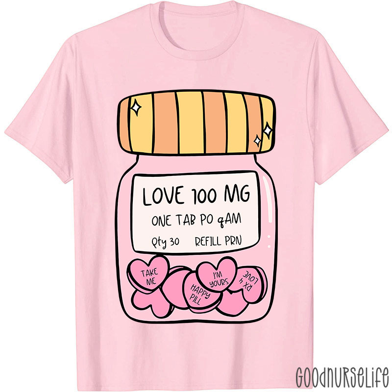 Valentines Day Pharmacy Nurse T-Shirt
