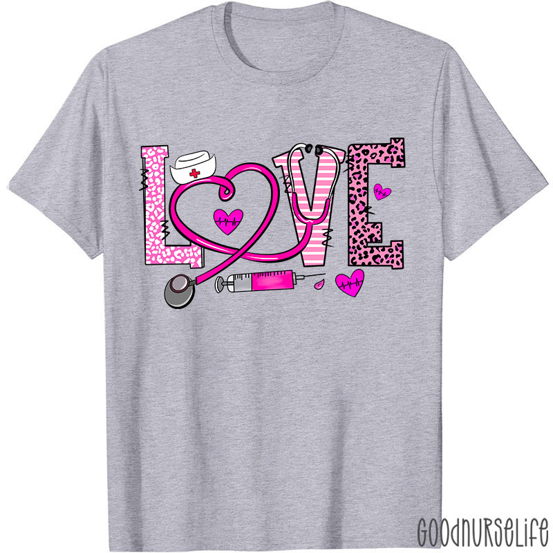 A Nurse With A Good Heart Nurse T-Shirt