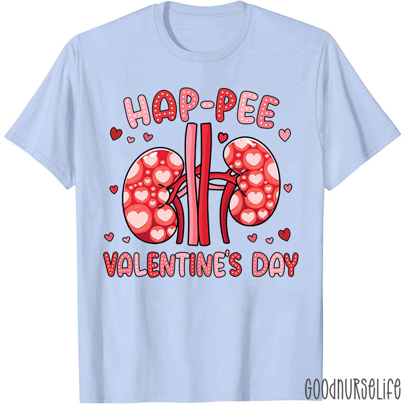 Kidney Wishes Valentine's Day Nurse T-Shirt