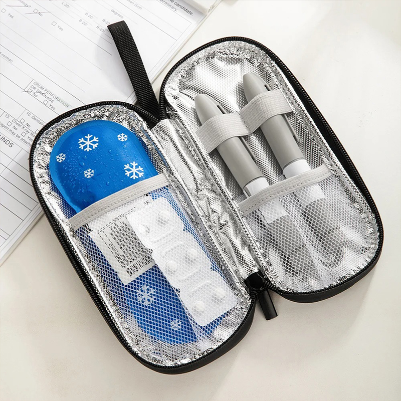 Personalized Rainbow Insulated Insulin Pen Cooler Case