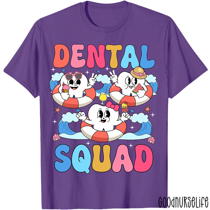 Happy Summer Dental Squad Dentist Summer T-Shirt