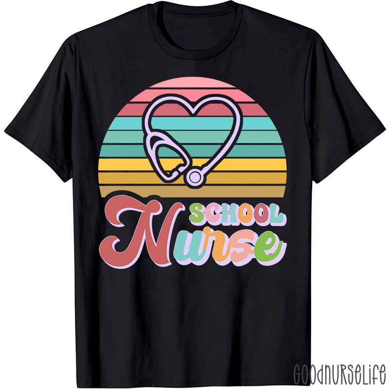 Retro School Nurse T-Shirt