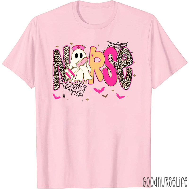 Halloween Nurse Butterfly Stethoscope Nurse T-Shirt