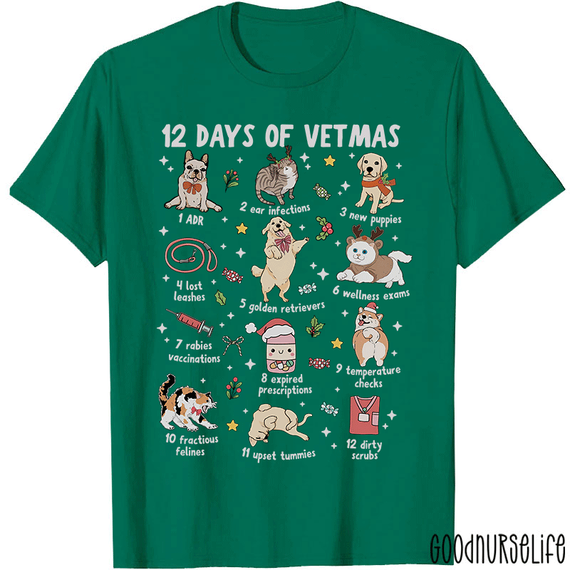 12 Days Of Vetmas T-Shirt
