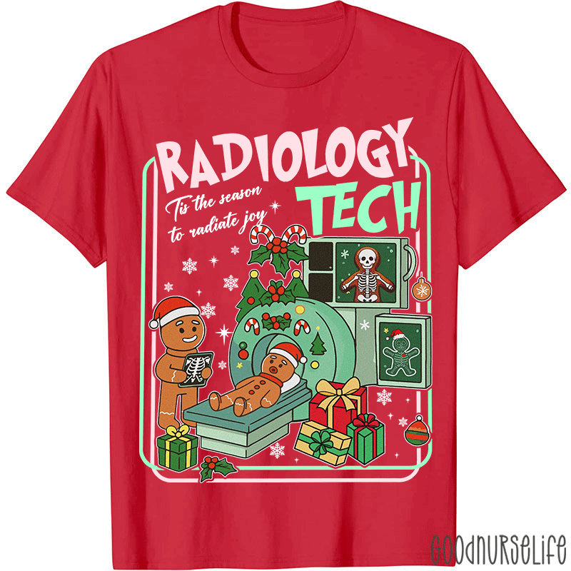 Tis The Season To Radiate Joy Gingerbread T-Shirt