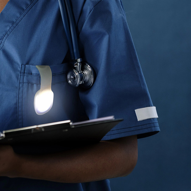 Flashlight Clip On Nursing Night Light