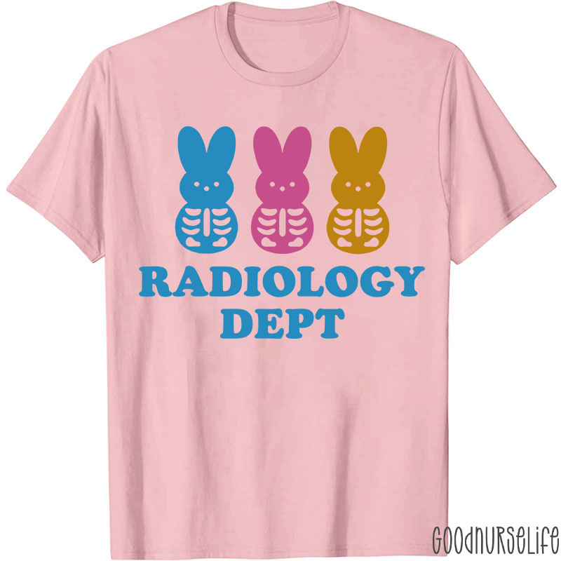 Radiology Dept Easter Bunny T-shirt