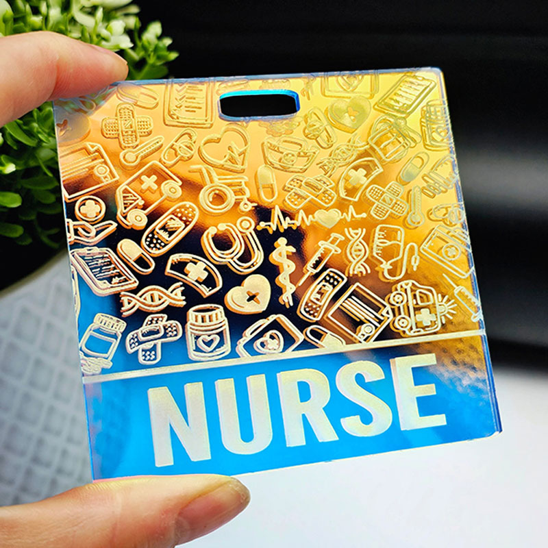 Personalized Medical Icon Nurse Badge Buddy