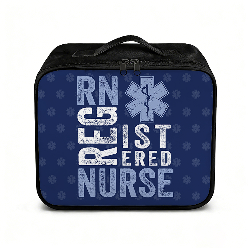 Registered Nurse Caduceus Symbol Nurse First Aid Kit Bag