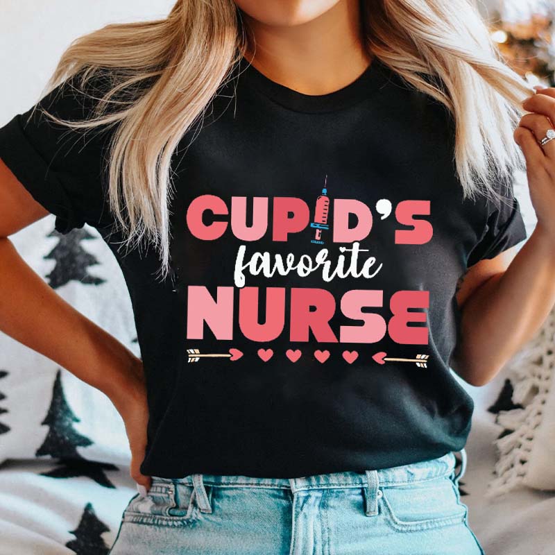 Cupid's Favorite Nurse T-Shirt