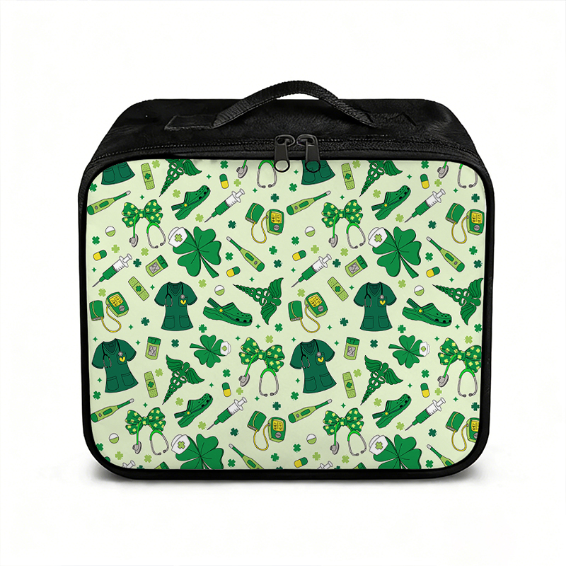Happy St. Patrick's Day Nurse First Aid Kit Bag