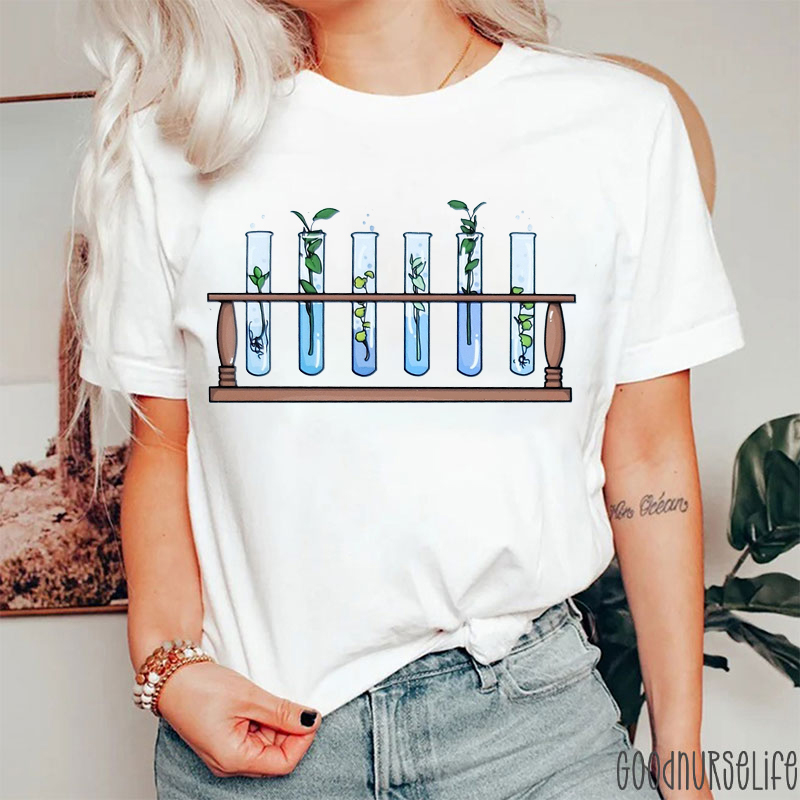 Test Tube Plants Nurse T-Shirt
