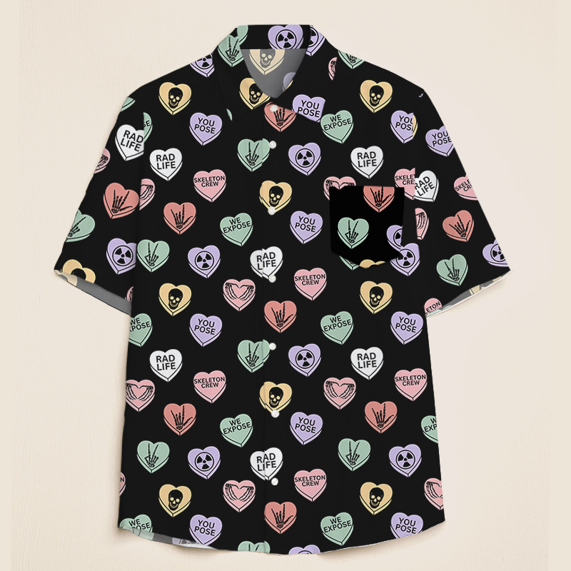 Skeleton Crew You Pose We Expose Short Sleeve Shirt