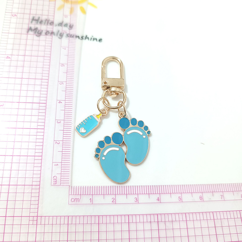 Baby Bottle Nurse Keychain