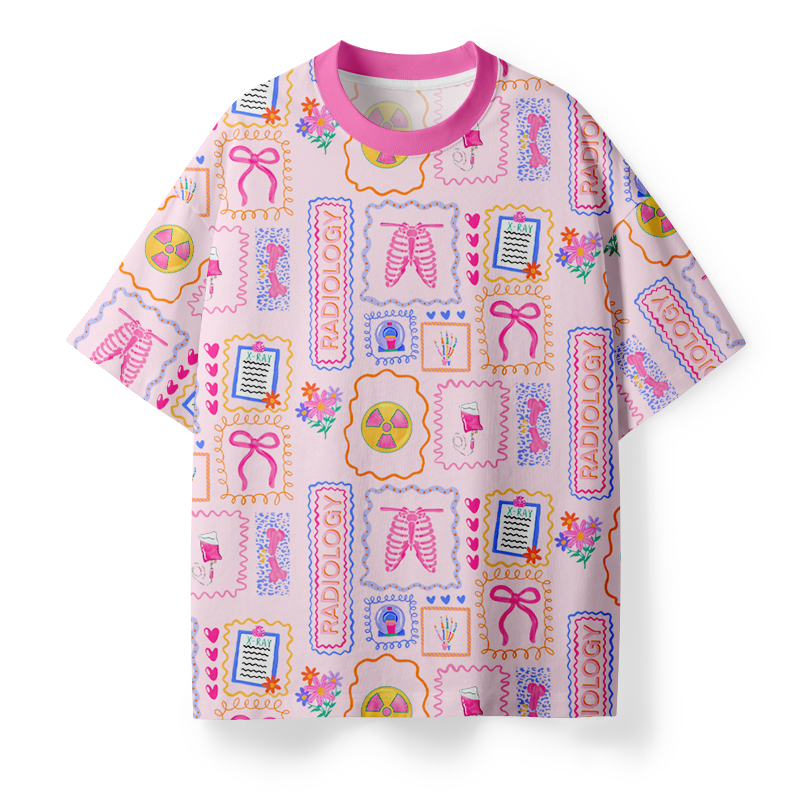 Xray Tech Radiology Eco Oversized Graphic T-Shirt