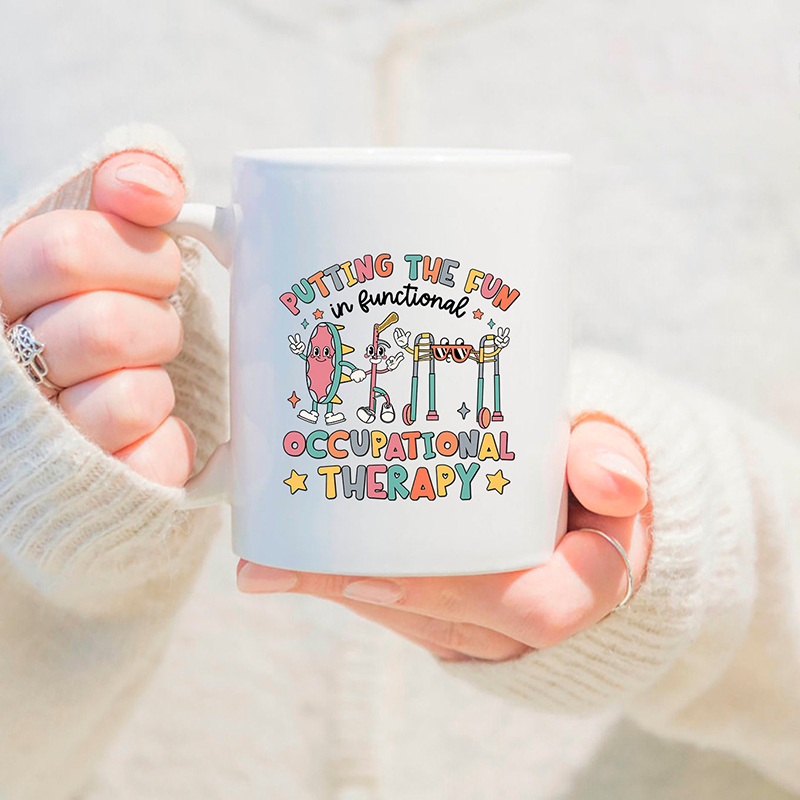 Putting The Fun In Functional Occupational Therapy Nurse Stickers