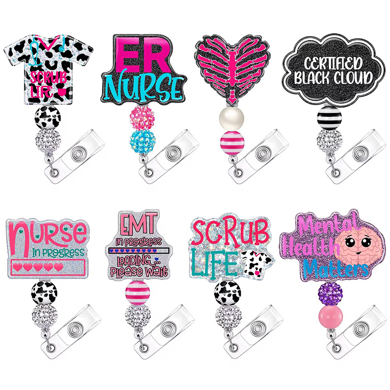 Nurse Life Nurse Badge Reel